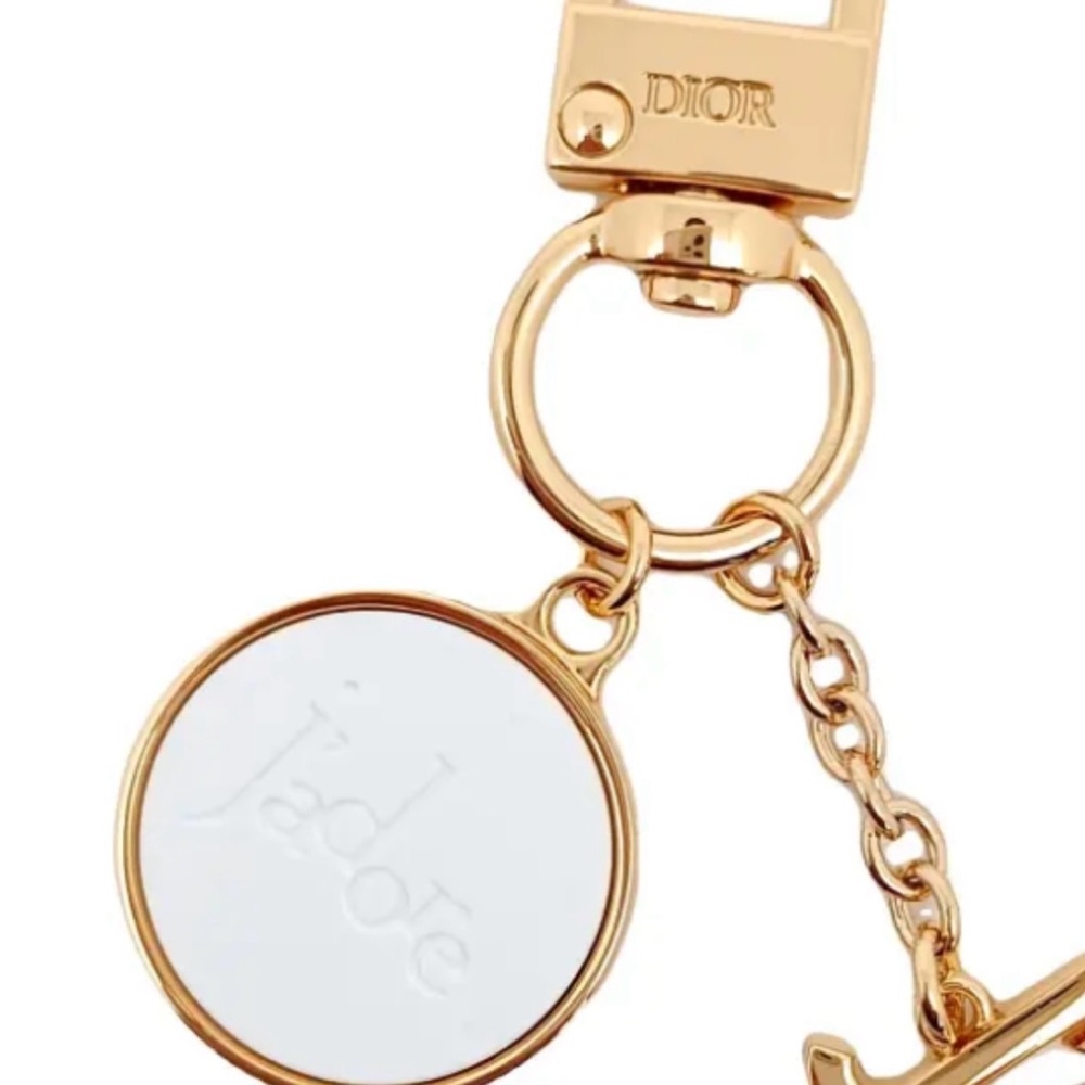 New Authentic Dior Bijou De Sac Bag Charm Keychain J'adore w/ Dior Box; VIP gift - Picture 6 of 9